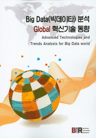 Big data(빅데이타) 분석 global 혁신기술 동향 = Advanced technologies and trends analysis for big data worid 책표지