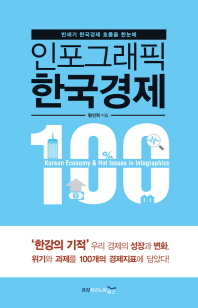 인포그래픽 한국경제 100 : 반세기 한국경제 흐름을 한눈에 = Korean economy & hot issues in infographics 100 책표지