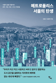 메트로폴리스 서울의 탄생 : 서울의 삶을 만들어낸 권력, 자본, 제도 그리고 욕망들 책표지