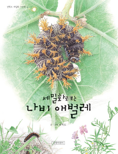 (세밀화로 보는) 나비 애벌레 책표지
