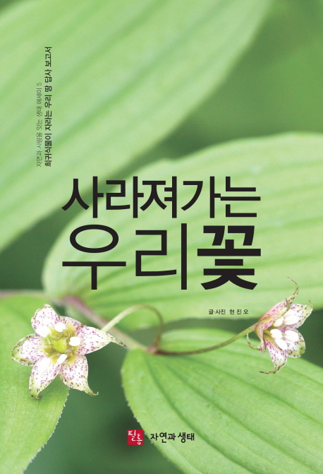 사라져가는 우리꽃 : 희귀식물이 자라는 우리 땅 답사 보고서 책표지