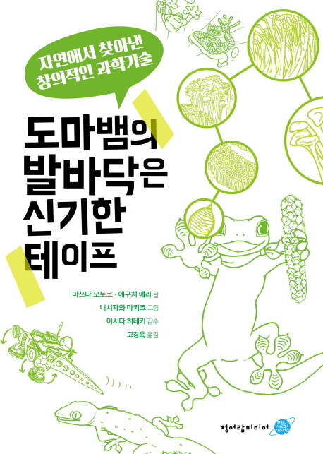 도마뱀의 발바닥은 신기한 테이프 : 자연에서 찾아낸 창의적인 과학기술 책표지