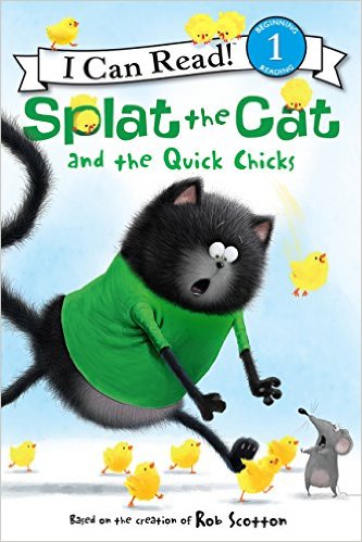 Splat the cat and the quick chicks 책표지