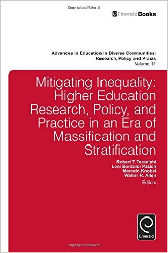 Mitiigating inequality : higher education research, policy, and practice in an era of massification and stratification 책표지