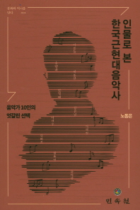 (인물로 본) 한국근현대음악사 : 음악가 10인의 엇갈린 선택 책표지