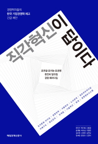 직각혁신이 답이다 : 경영학자들의 한국 기업경쟁력 제고 긴급 제안 책표지