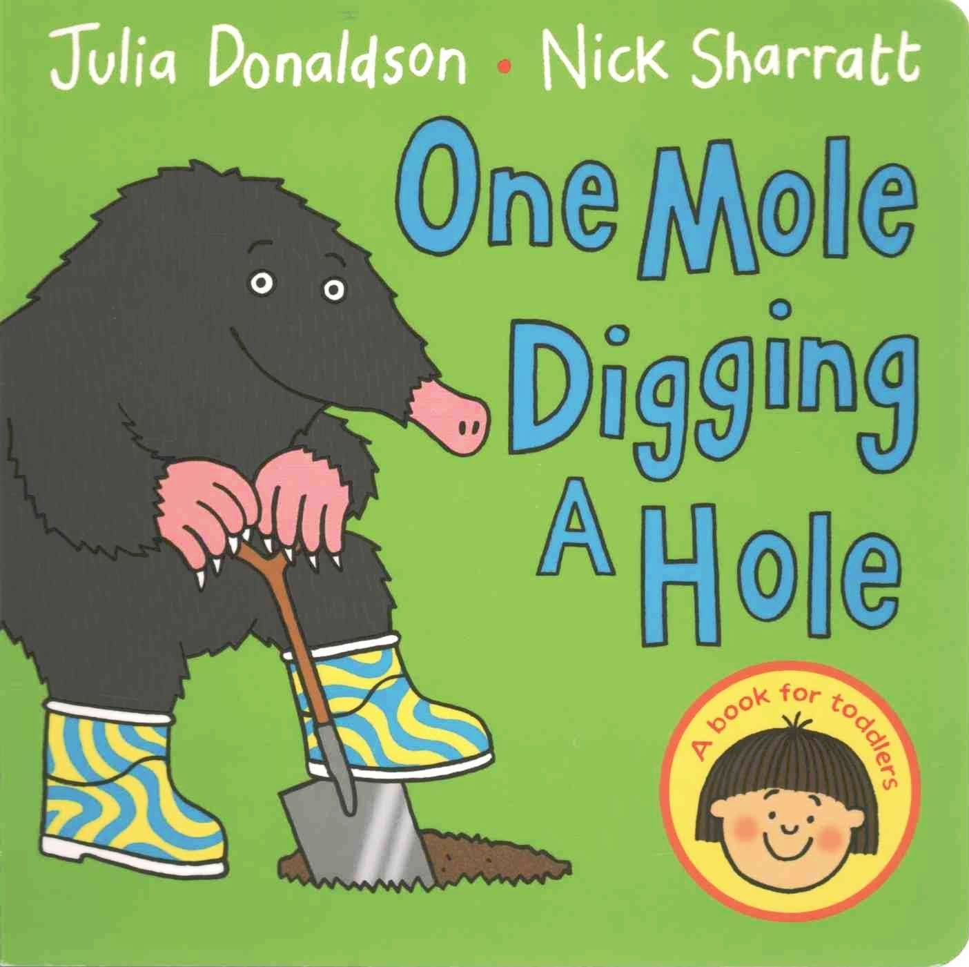 One mole digging a hole 책표지