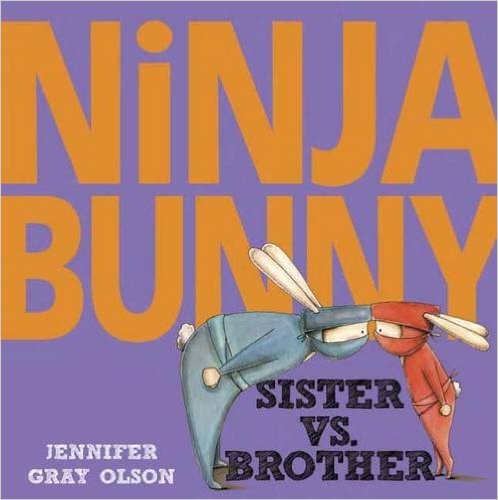 Ninja Bunny : sister vs. brother 책표지