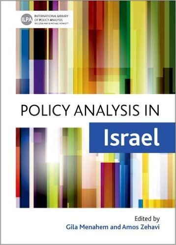 Policy analysis in Israel 책표지