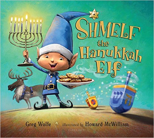 Shmelf the Hanukkah elf 책표지