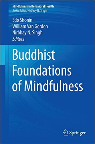 Buddhist foundations of mindfulness 책표지