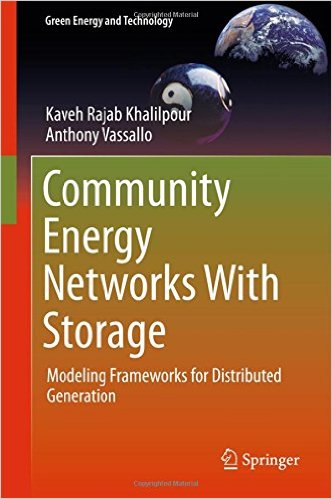 Community energy networks with storage : modeling frameworks for distributed generation 책표지