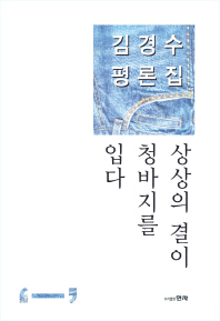 상상의 결이 청바지를 입다 : 김경수 평론집 책표지