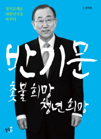 반기문 촛불 희망 청년 희망 : 정치교체로 대한민국을 바꾸다 책표지