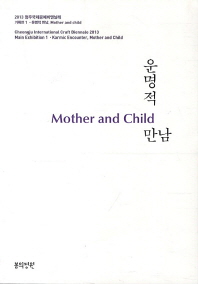 운명적 만남 = Karmic encounter, mother and child : Cheongju international craft biennale 2013 main exhibition 1 : mother and child : 2013 청주국제공예비엔날레 기획전 1 책표지