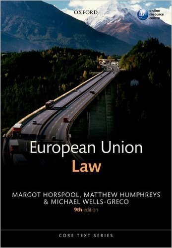 European Union law 책표지