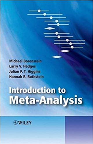Introduction to meta-analysis 책표지