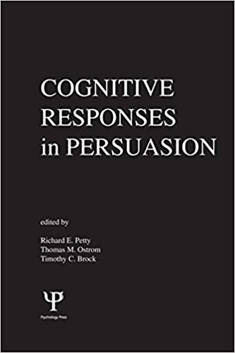 Cognitive responses in persuasion 책표지