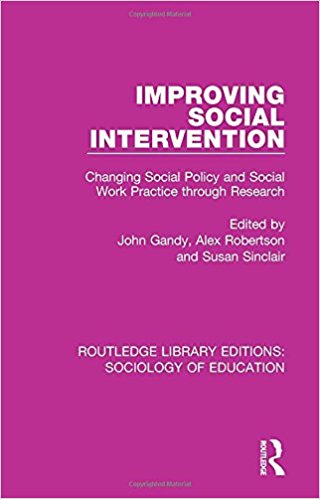 Improving social intervention : Changing Social Policy and Social Work Practice Through Research 책표지