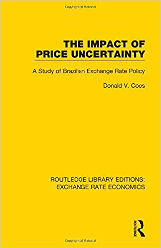 (The) impact of price uncertainty : a study of Brazilian exchange rate policy 책표지