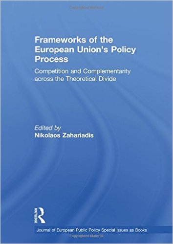 Frameworks of the European Union's policy process : competition and complementarity across the theoretical divide 책표지