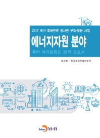 에너지자원 분야 : 특허 메가트렌드 분석 보고서 책표지