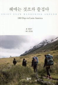 헤매는 것조차 즐겁다 = Enjoy even wandering around : 180 days in Latin America 책표지