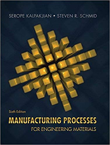 Manufacturing processes for engineering materials 책표지