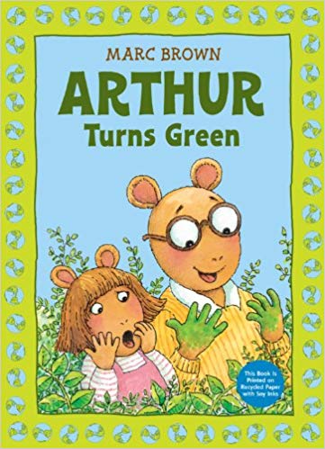 Arthur turns green 책표지