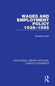 Wages and employment policy, 1936-1985 책표지