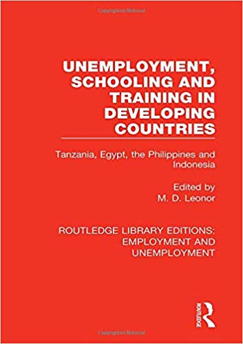 Unemployment, schooling, and training in developing countries : Tanzania, Egypt, the Philippines and Indonesia 책표지