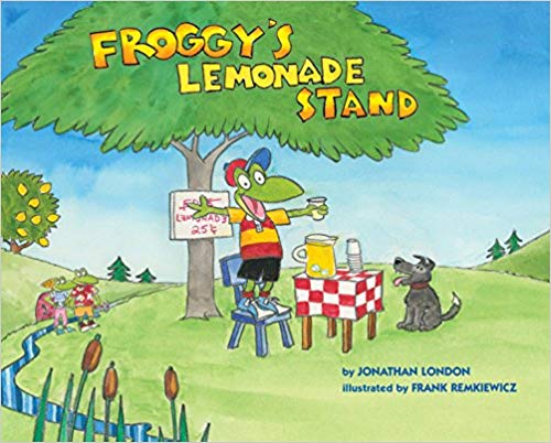 Froggy's lemonade stand 책표지