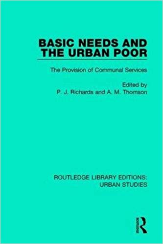 Basic needs and the urban poor : the provision of communal services 책표지