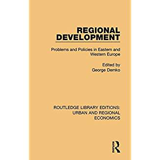 Regional development problems and policies in Eastern and Western Europe 책표지