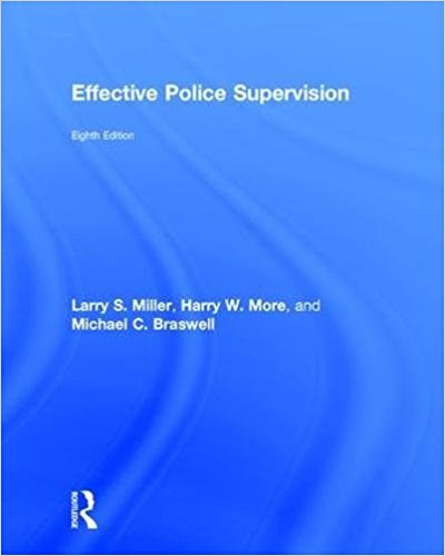 Effective police supervision 책표지
