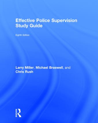 Effective police supervision : study guide 책표지