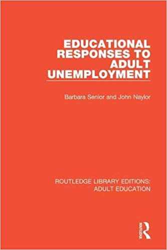 Educational responses to adult unemployment 책표지