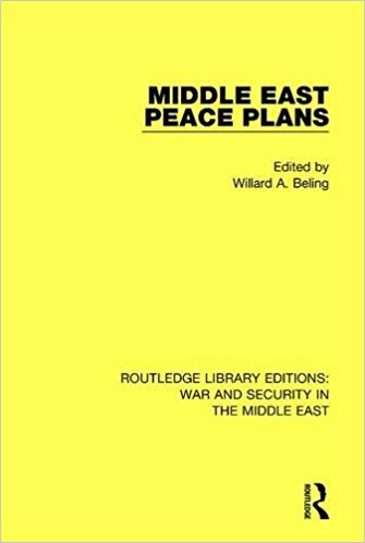 Middle East peace plans 책표지
