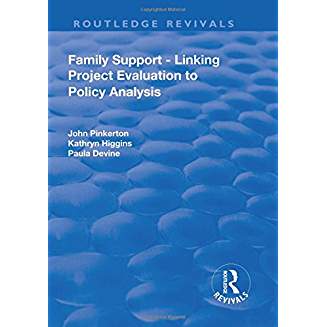 Family support - linking project evaluation to policy analysis 책표지