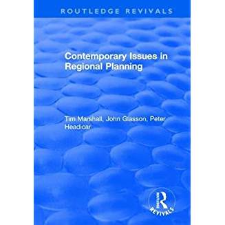 Contemporary issues in regional planning 책표지