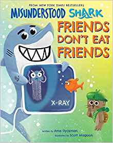 Misunderstood Shark : friends don't eat friends 책표지