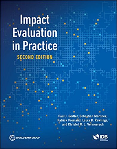 Impact evaluation in practice 책표지