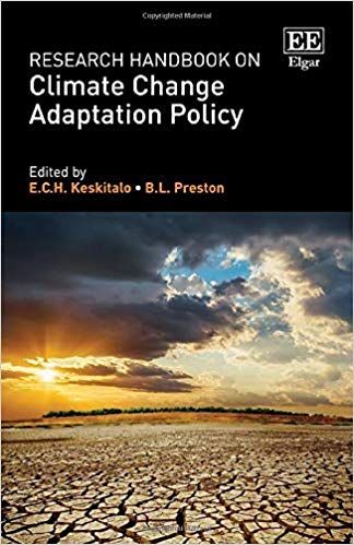 Research handbook on climate change adaptation policy 책표지