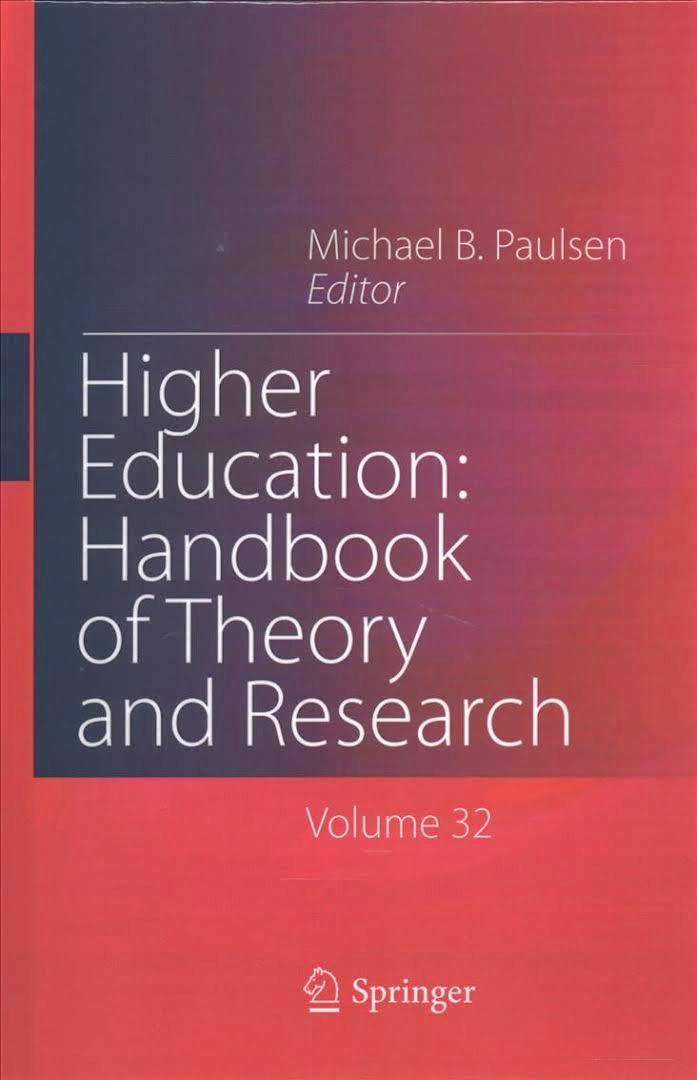 Higher education : handbook of theory and research. volume 32 책표지