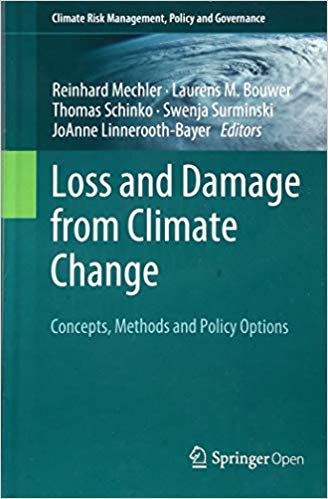 Loss and damage from climate change : concepts, methods and policy options 책표지