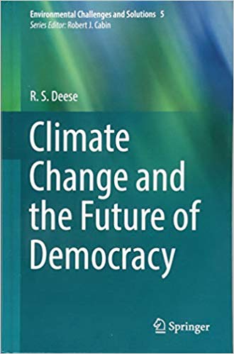 Climate change and the future of democracy 책표지