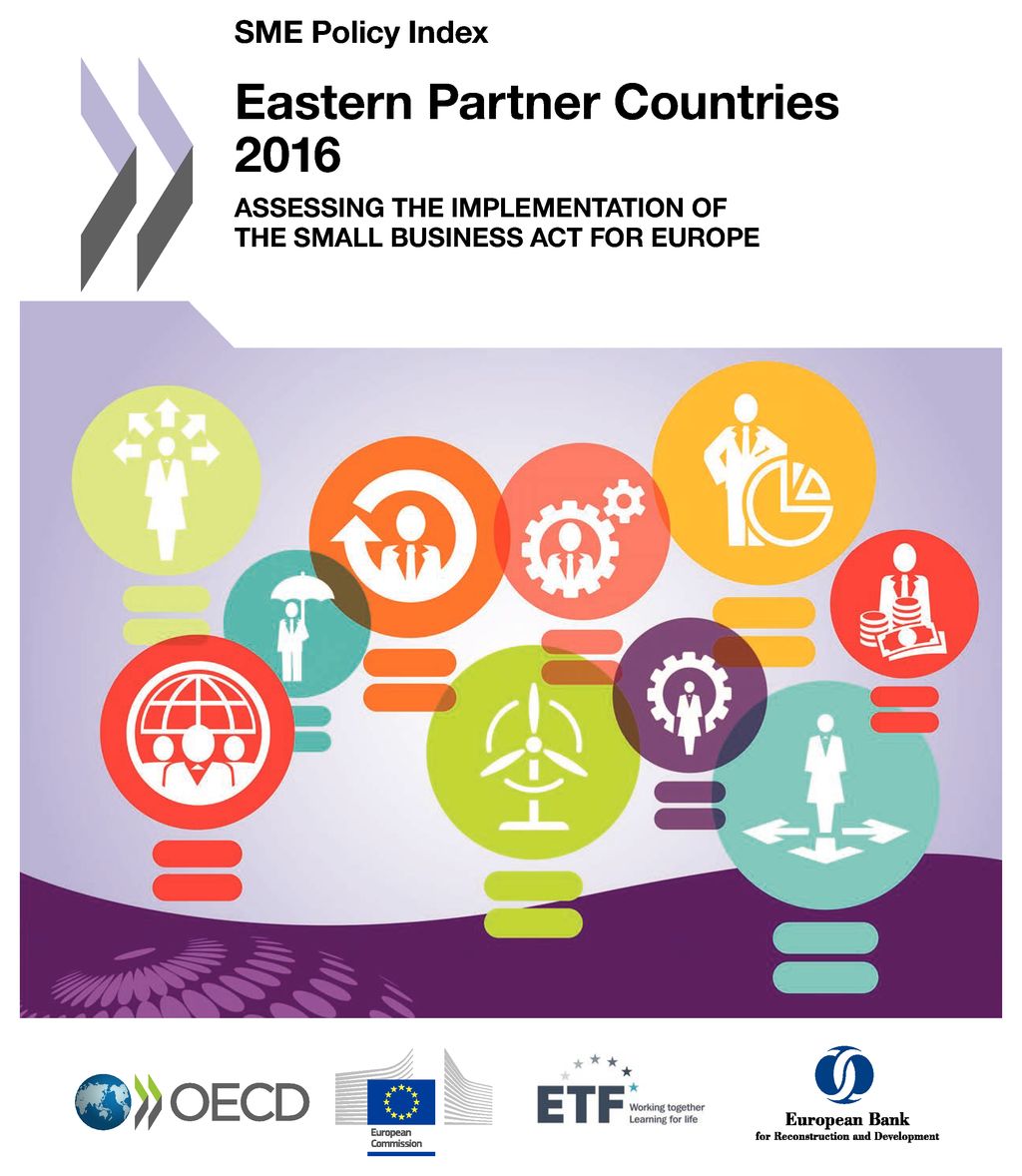 SME policy index : eastern partner countries 2016 : assessing in the implementation of the small business act for Europe 책표지