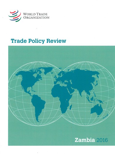 Trade policy review : Zambia 2016 책표지