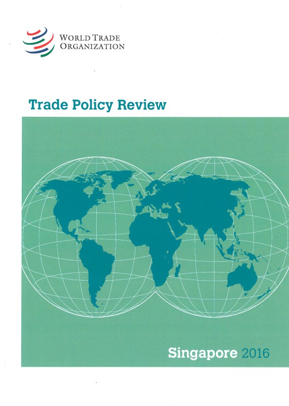 Trade policy review : Singapore 2016 책표지