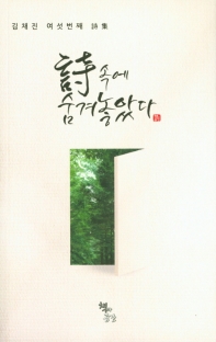 詩 속에 숨겨놓았다 : 김채진 여섯번째 詩集 책표지